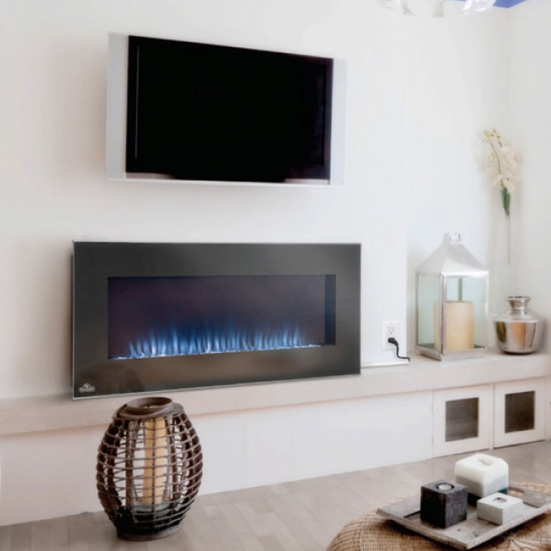 Linear Electric Fireplace – AZURE 42