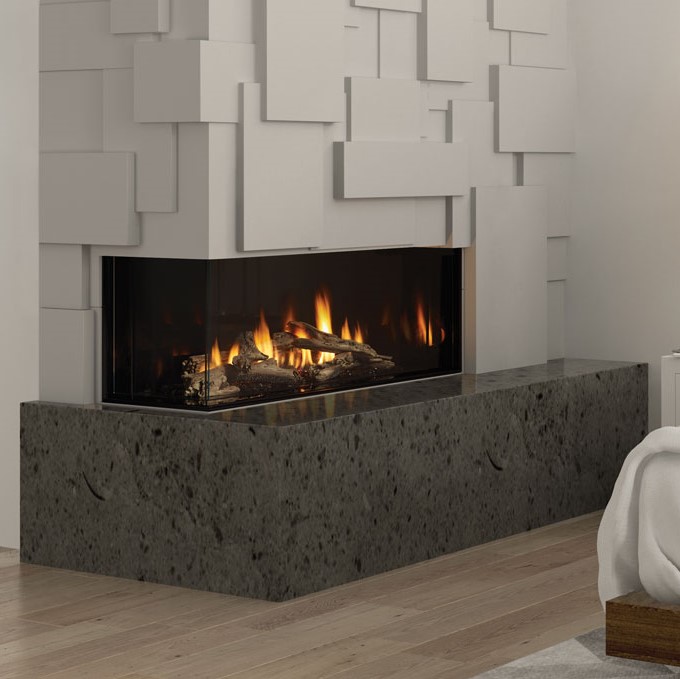 Chicago Corner 40LE Gas Fireplace