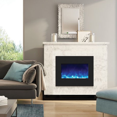 image of the fireplace Amantii ZECL-26-2923-FLUSHMT-BG
