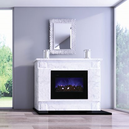 image of the fireplace Amantii ZECL-30-3226-FLUSHMT-BG